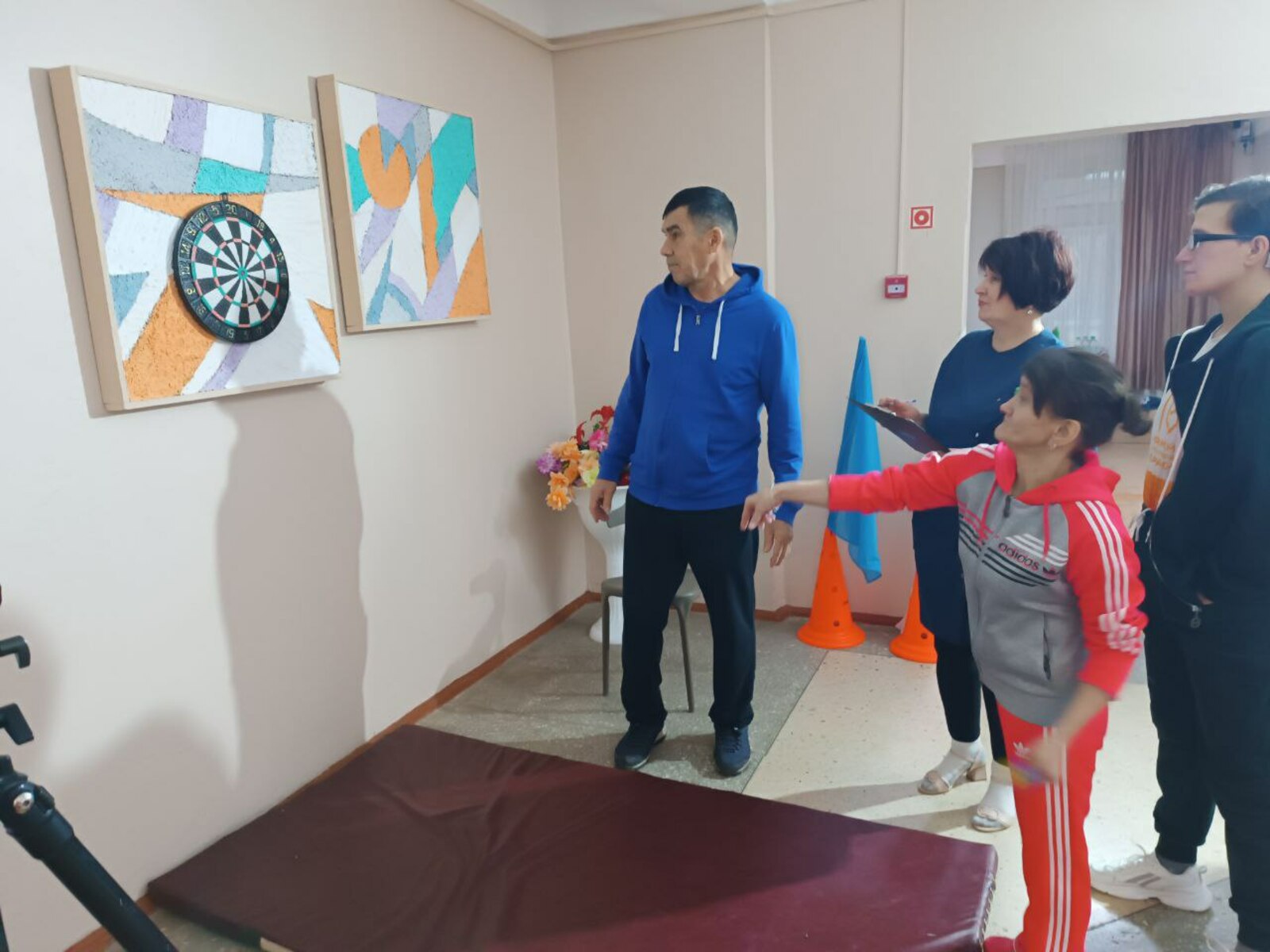 В ПНИ «Раздолье» сдавали нормы ГТО