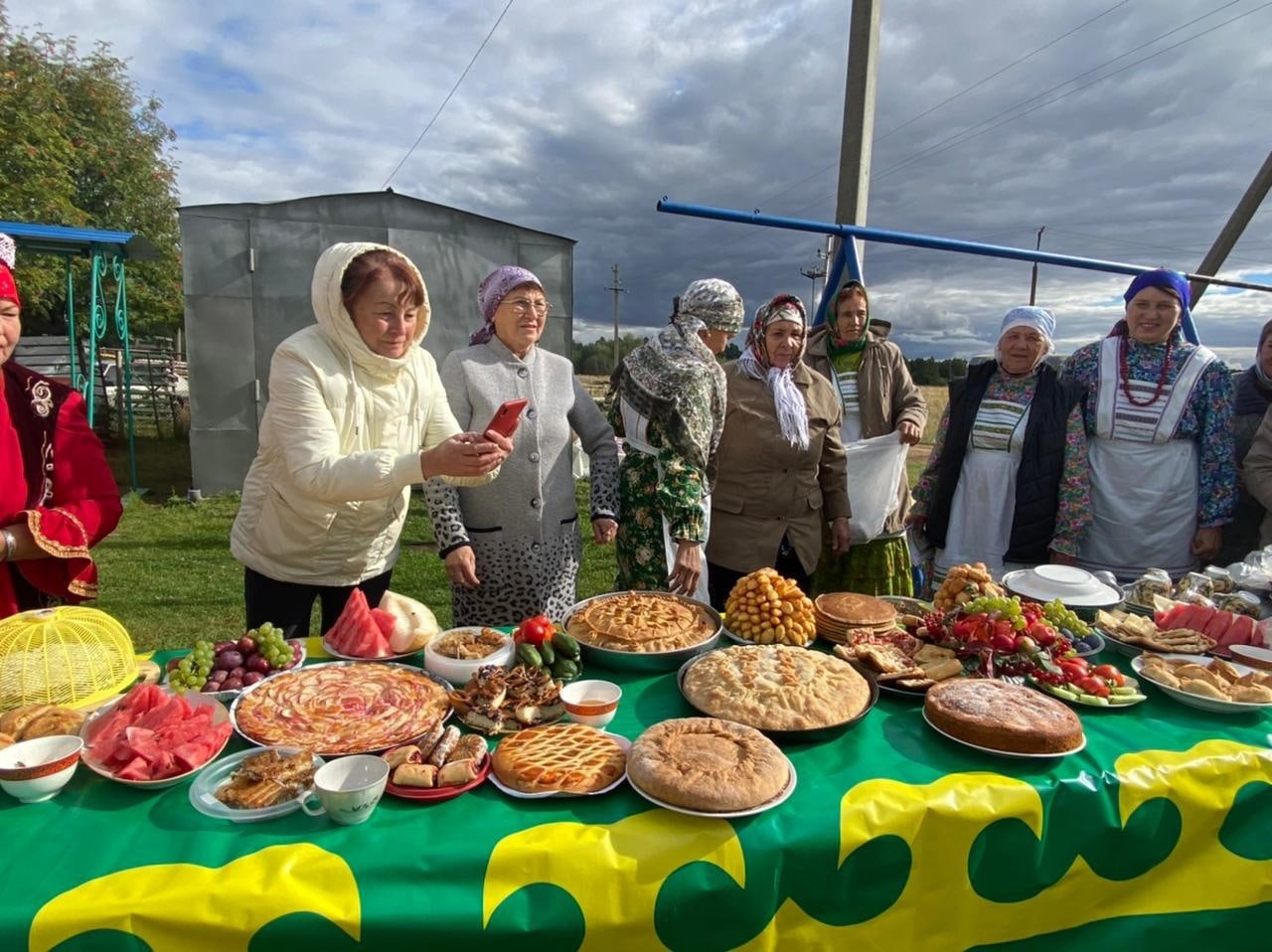 В деревне Староуразаево провели праздник «Зур бэлеш»