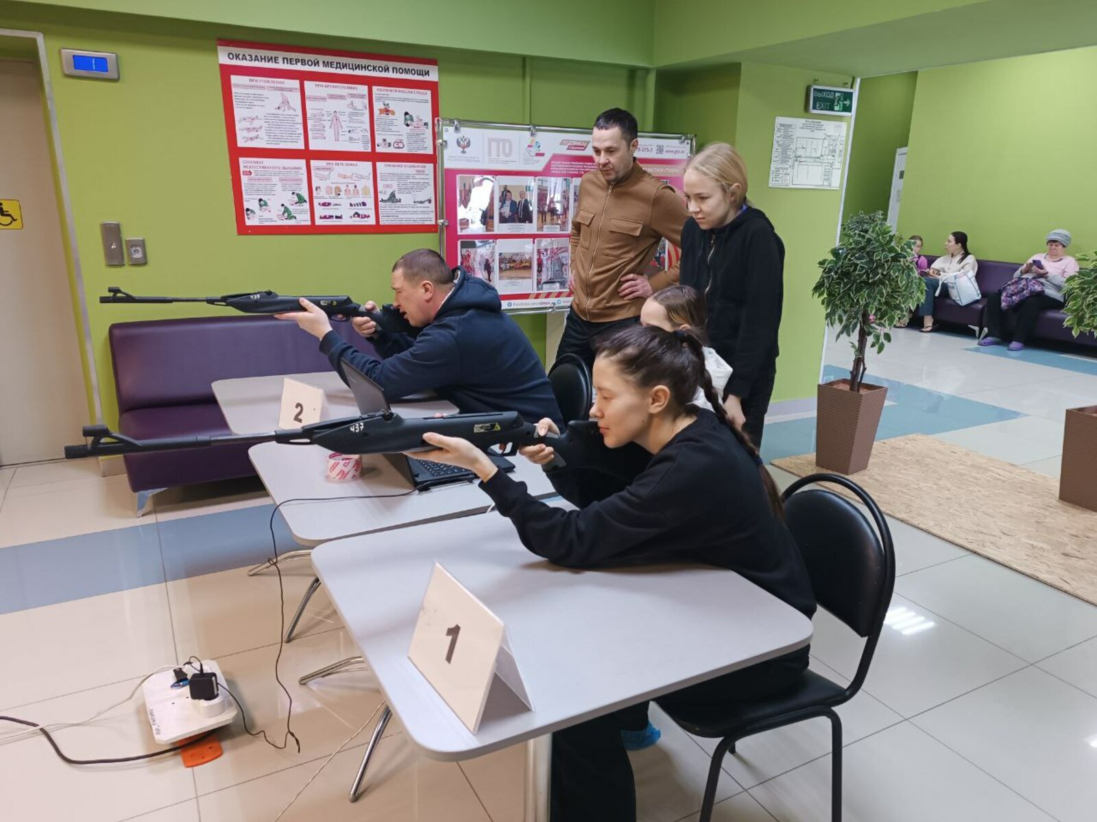 В ФОК "Прикамье" состоялось мероприятие "Новогодняя пулька"