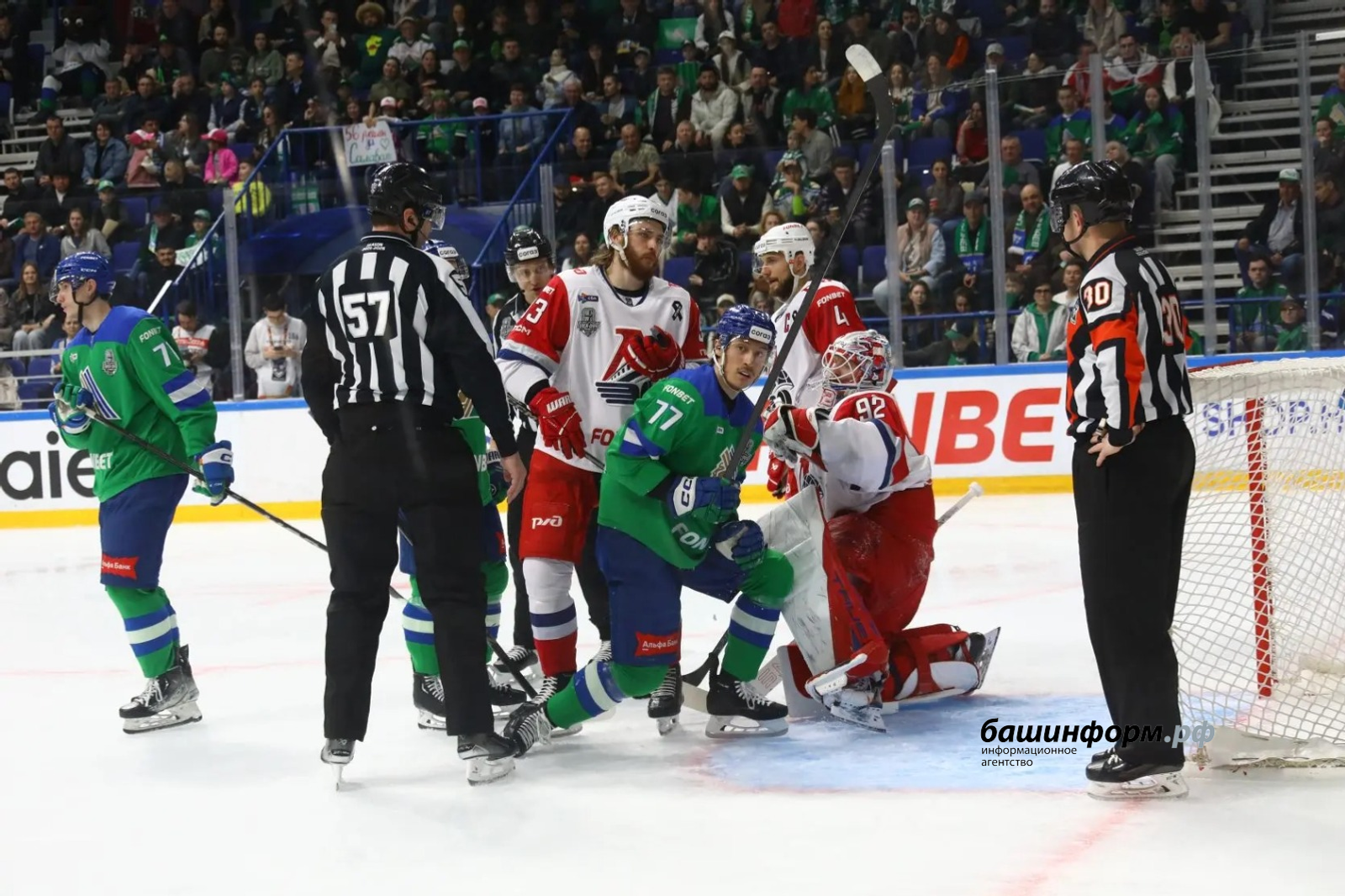 «Салават Юлаев» завершил сезон поражением от «Локомотива» в Кубке Гагарина