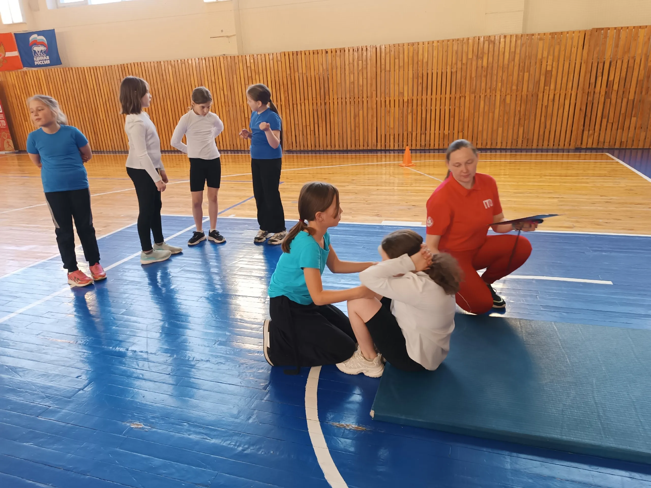 Николо-Берёзовские школьники выполнили нормативы ГТО