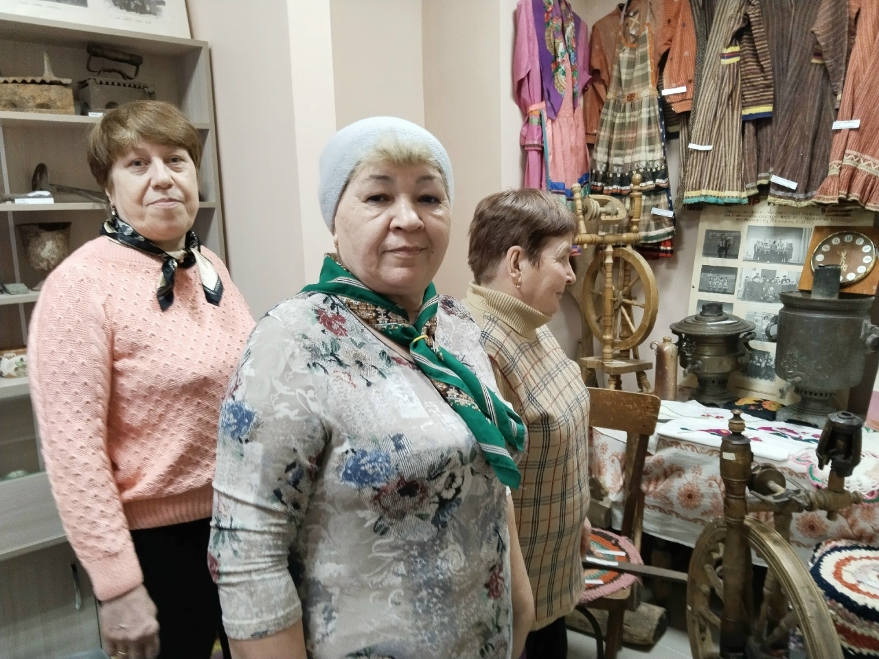 В школьном музее села Арлан состоялась экскурсия для пожилых