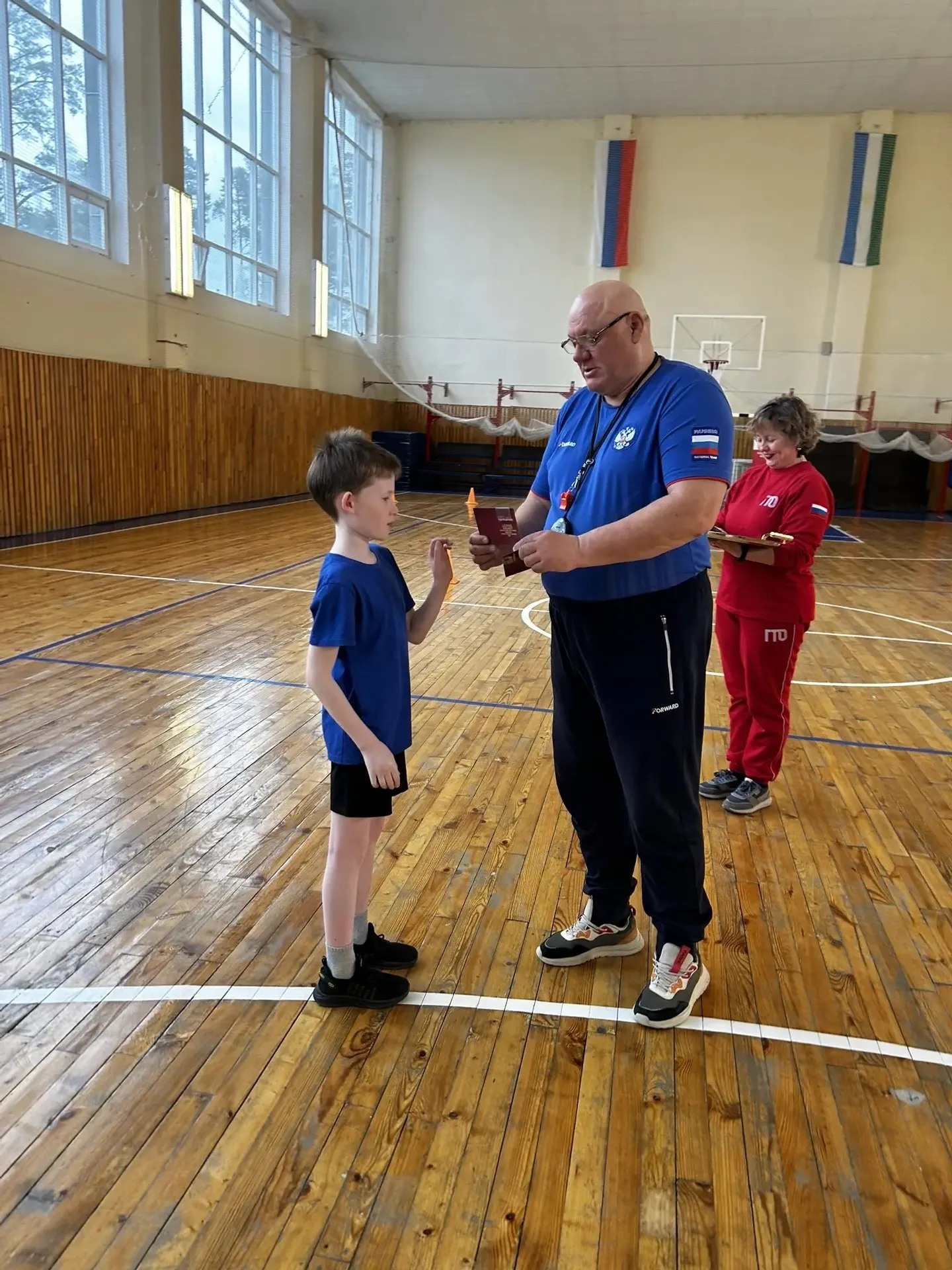 Николо-Берёзовские школьники выполнили нормативы ГТО