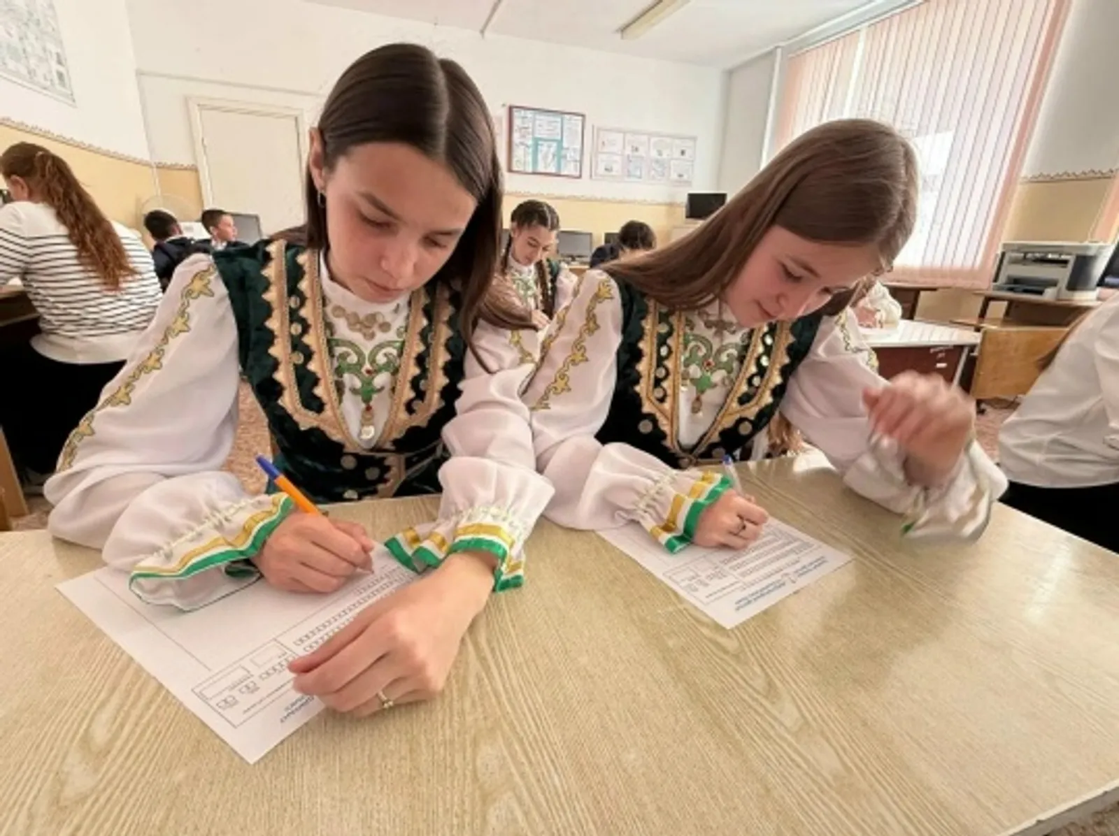 В Краснокамском районе написали диктант на башкирском языке