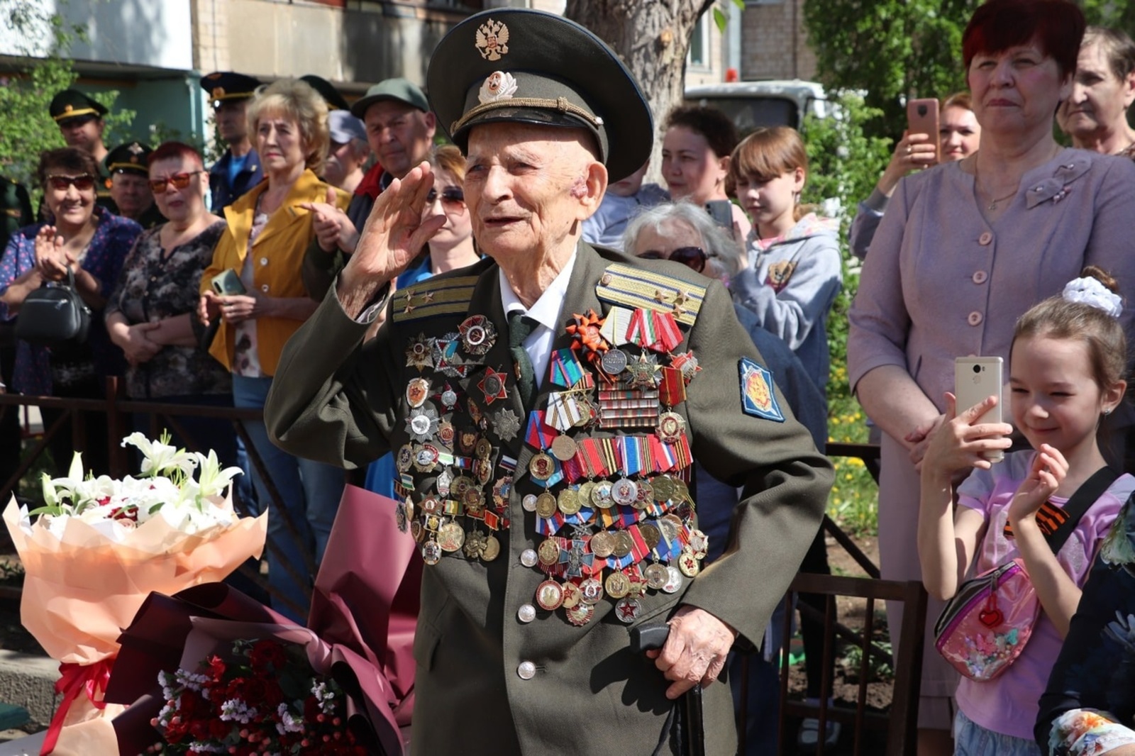 Глава Башкирии поздравил со 100-летним юбилеем ветерана войны