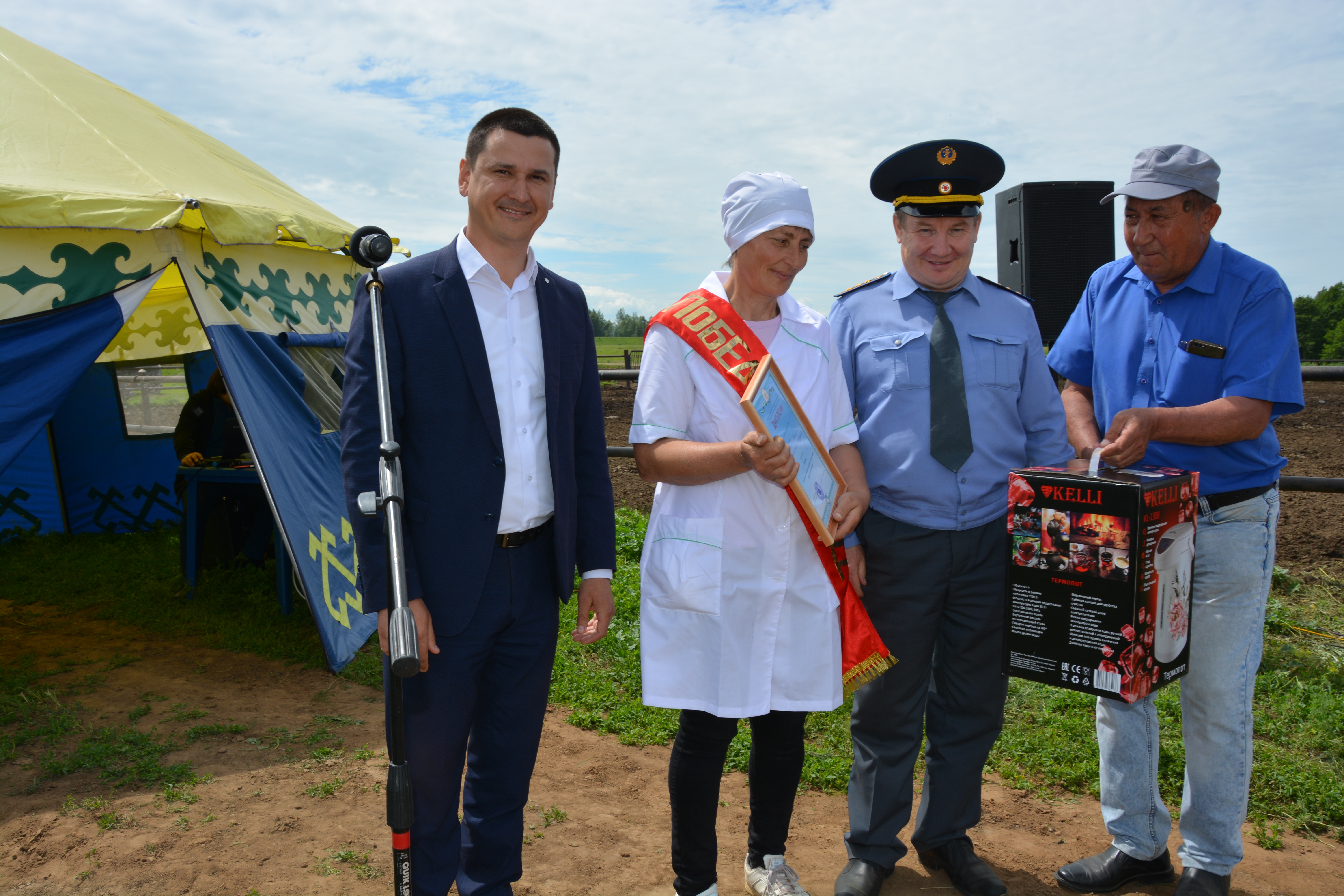 В Краснокамском районе прошёл конкурс доярок