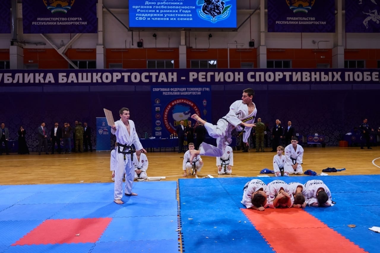 Краснокамцы собрали награды на Чемпионате и Первенстве республики по тхэквондо