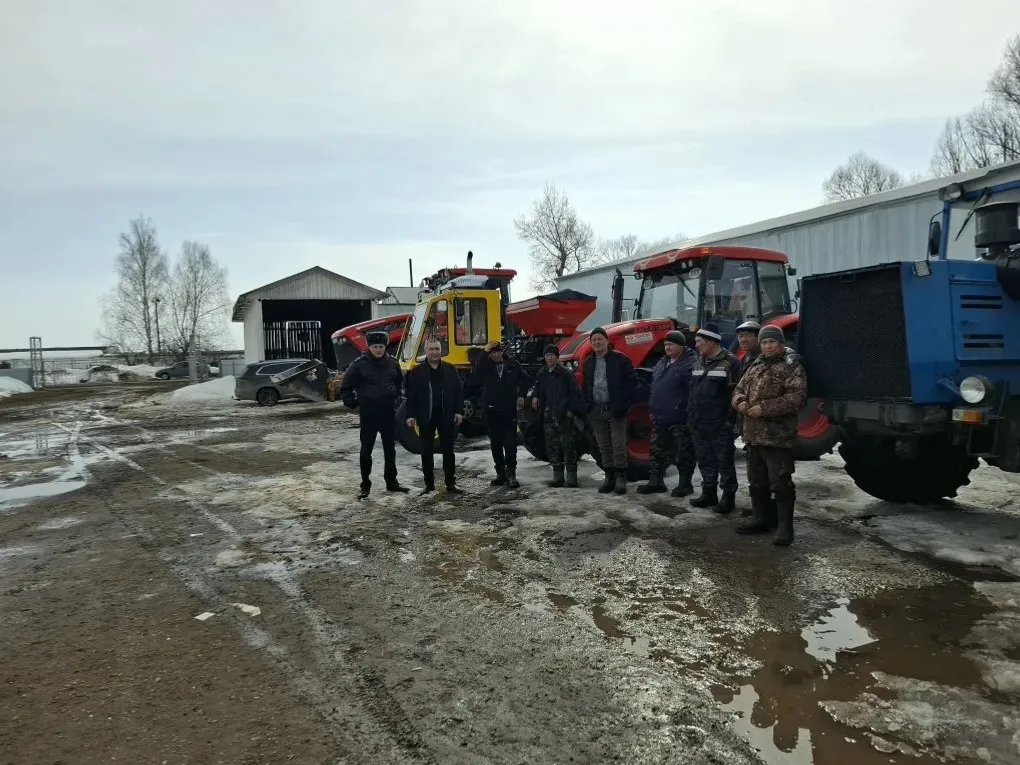 В Краснокамском районе продолжается техосмотр техники