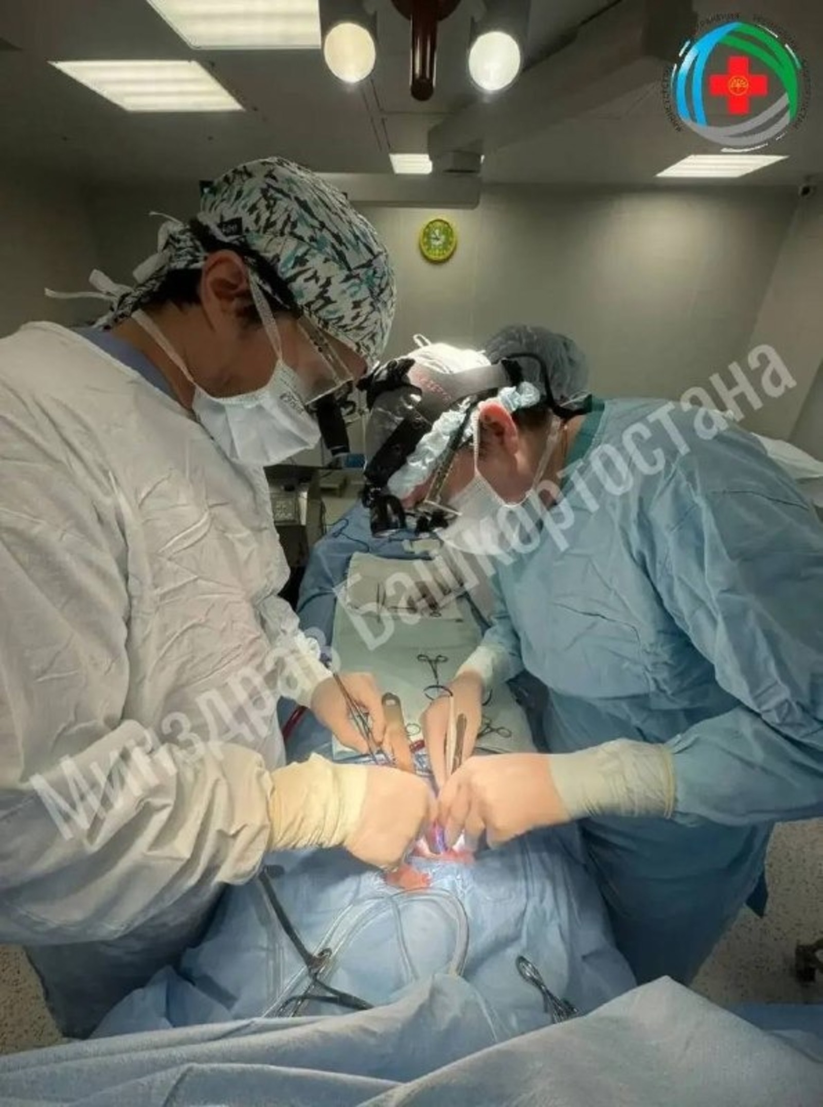 В Уфе врачи провели ювелирную операцию на сердце 14-дневного малыша