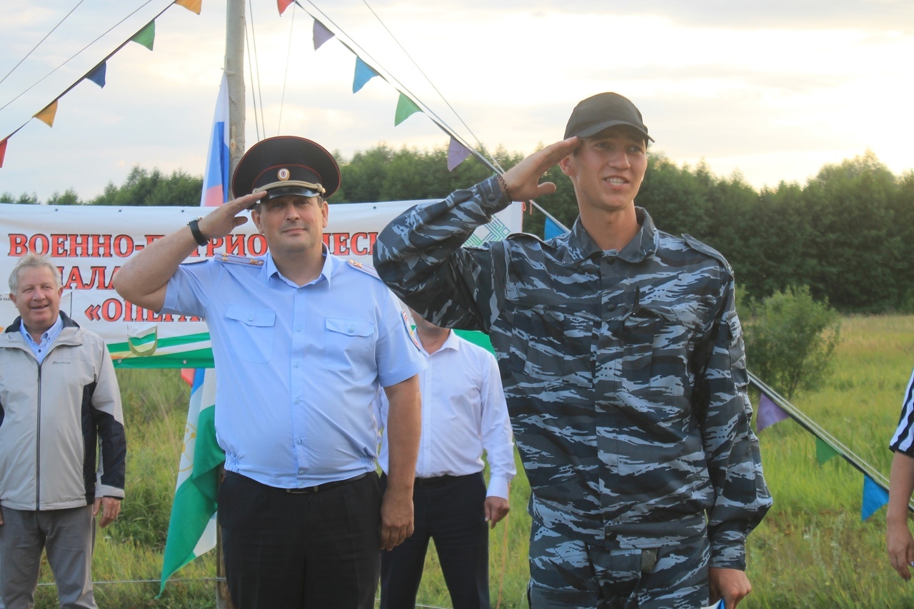 Военно-патриотический лагерь «Оперативник» завершил свою смену