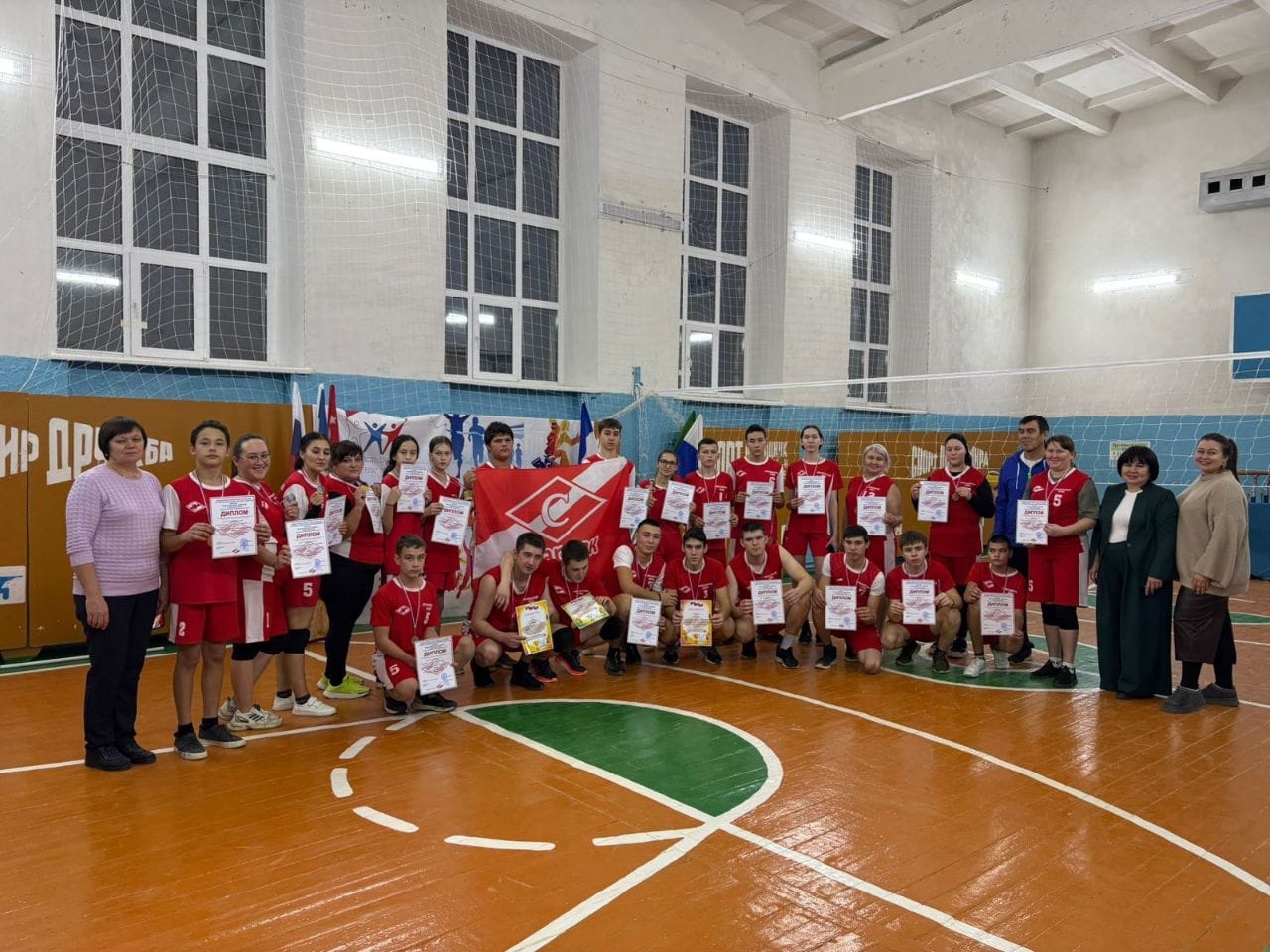 В селе Староянзигитово состоялся волейбольный турнир среди молодёжи