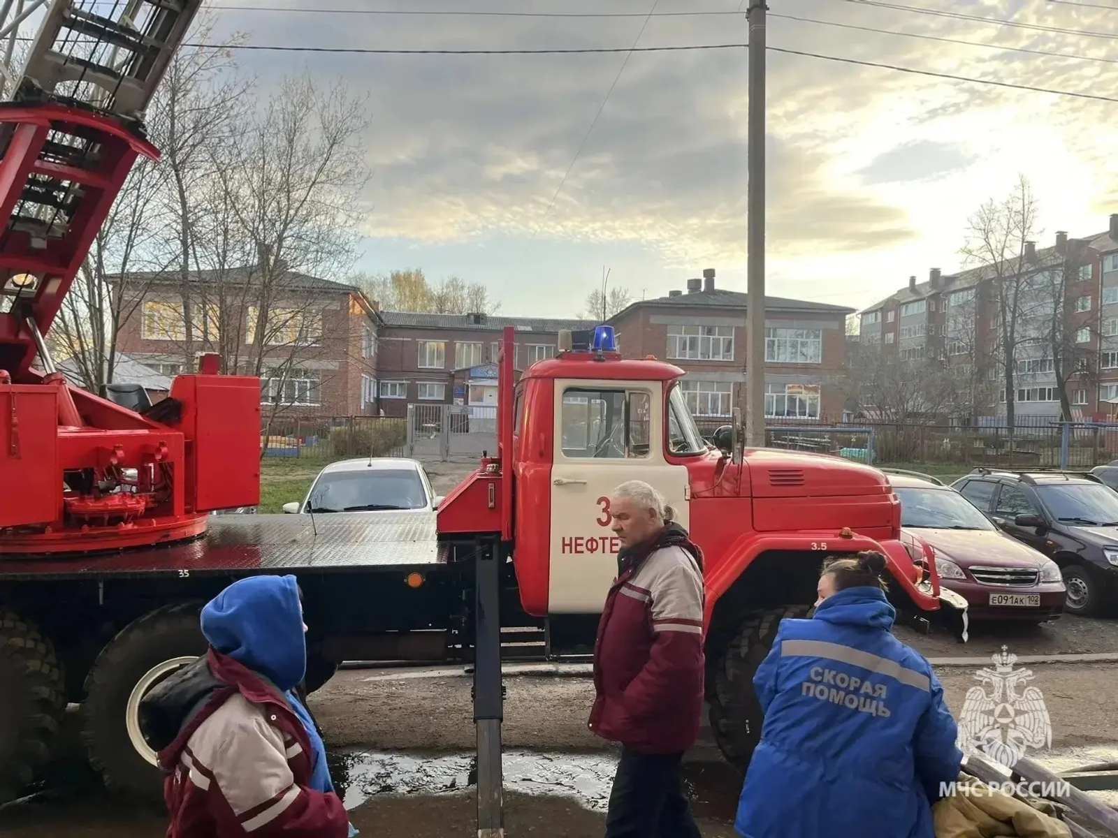 В Нефтекамске при пожаре погибли мать и дочь