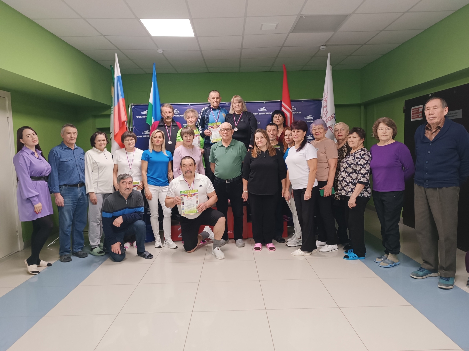 В Краснокамском районе состоялись соревнования по плаванию