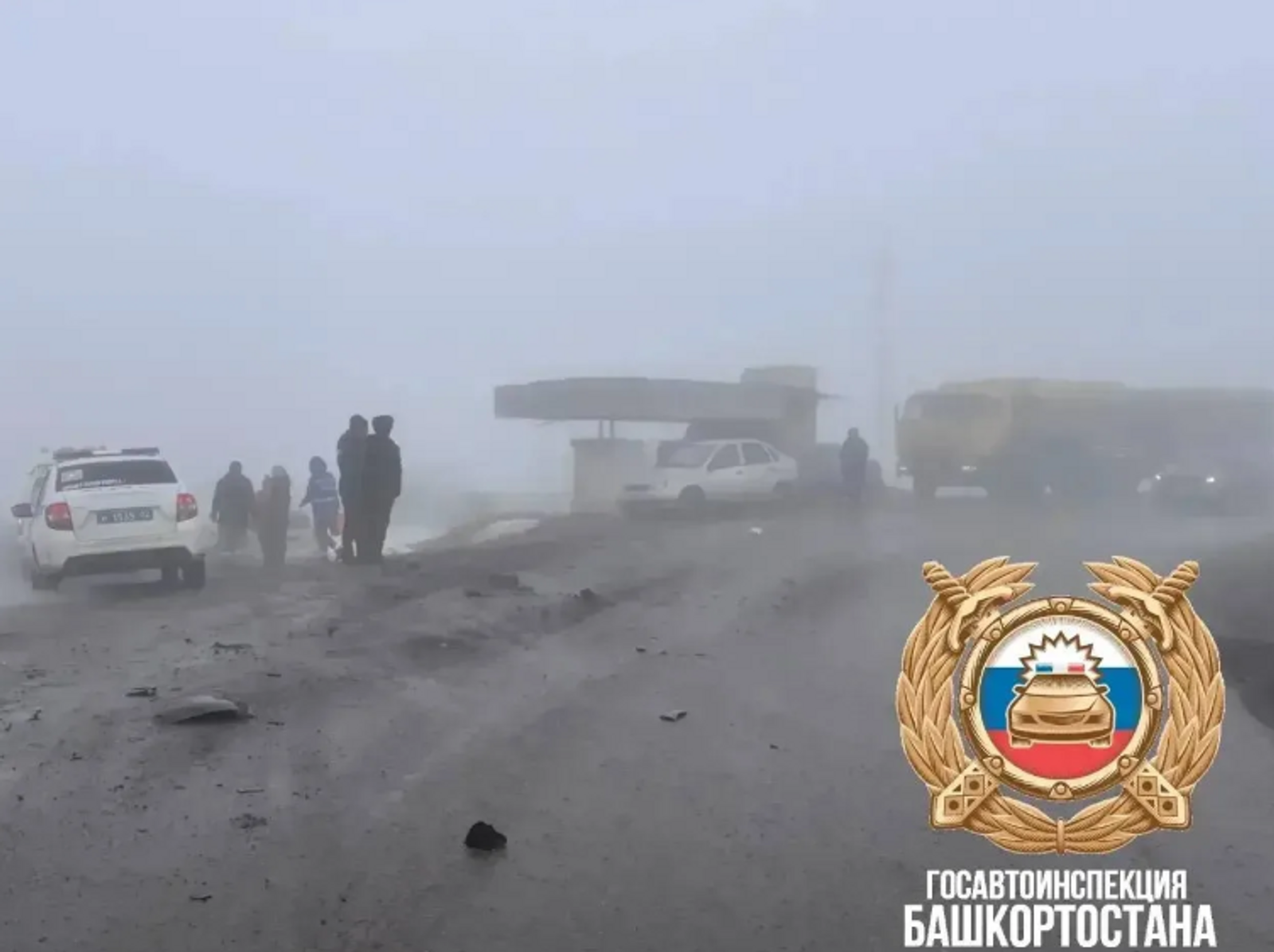 В Чишминском районе  женщина погибла в ДТП с КамАЗом