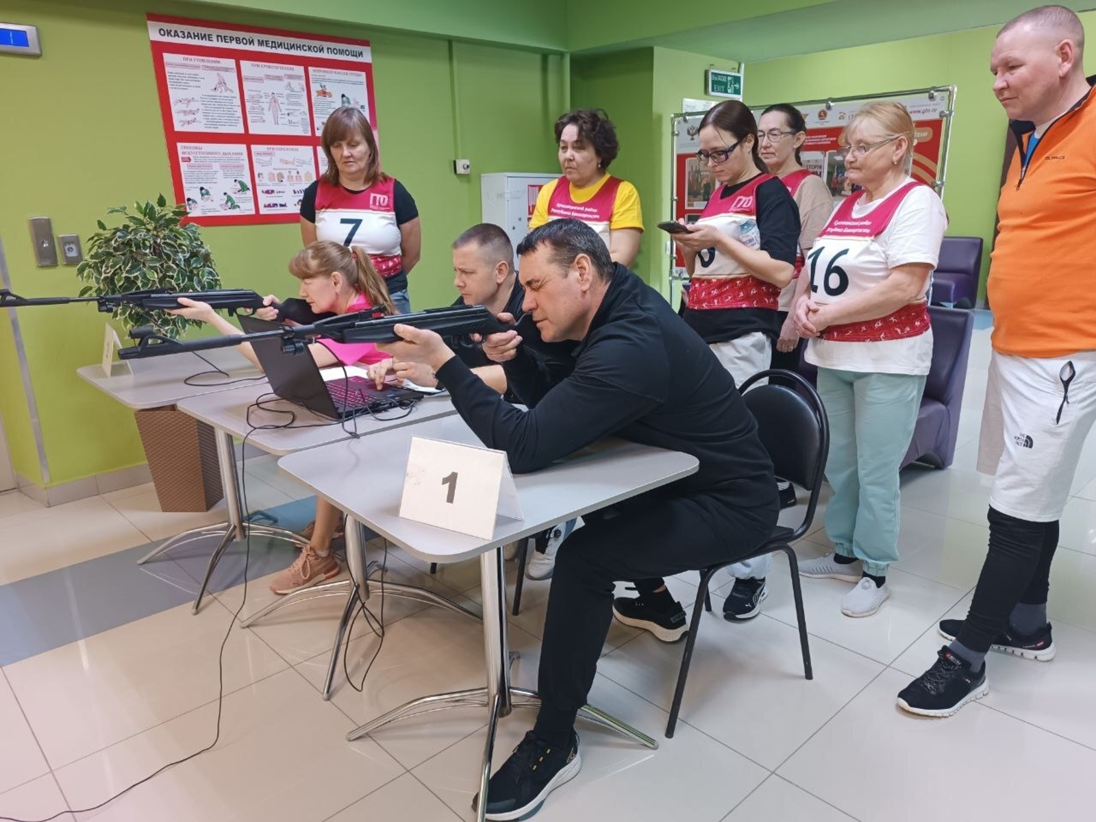 В Краснокамском районе ГТО сдавали сотрудники образовательных организаций