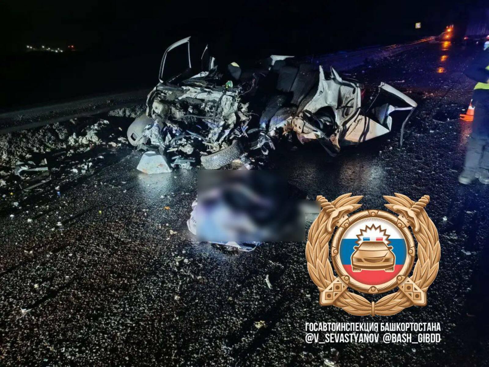 25-летняя девушка погибла во встречном ДТП с большегрузом в Башкирии