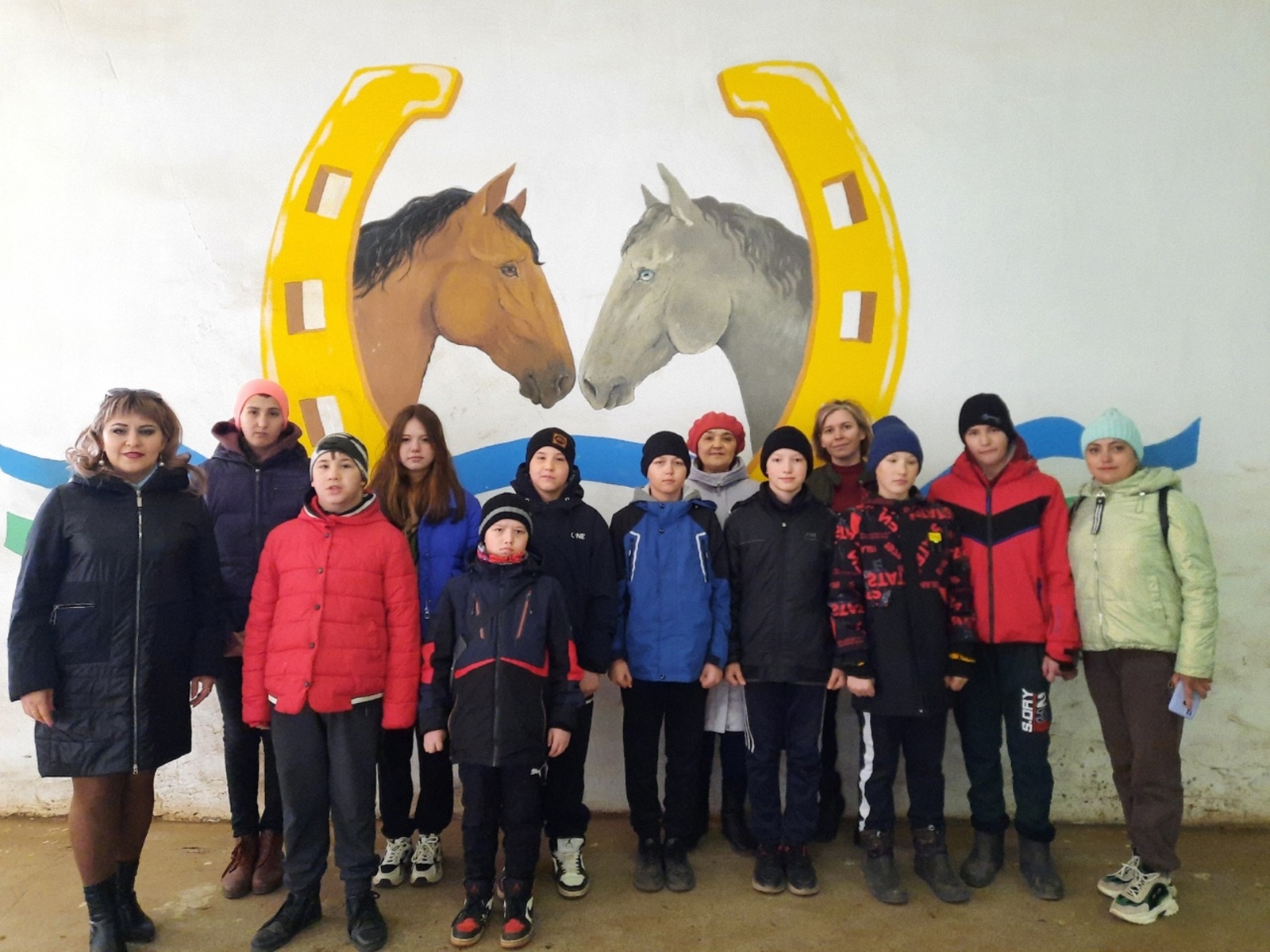 Обучающиеся  "шаймуратовского" класса школы села Новый Актанышбаш посетили конно-спортивный комплекс "Аргамак"