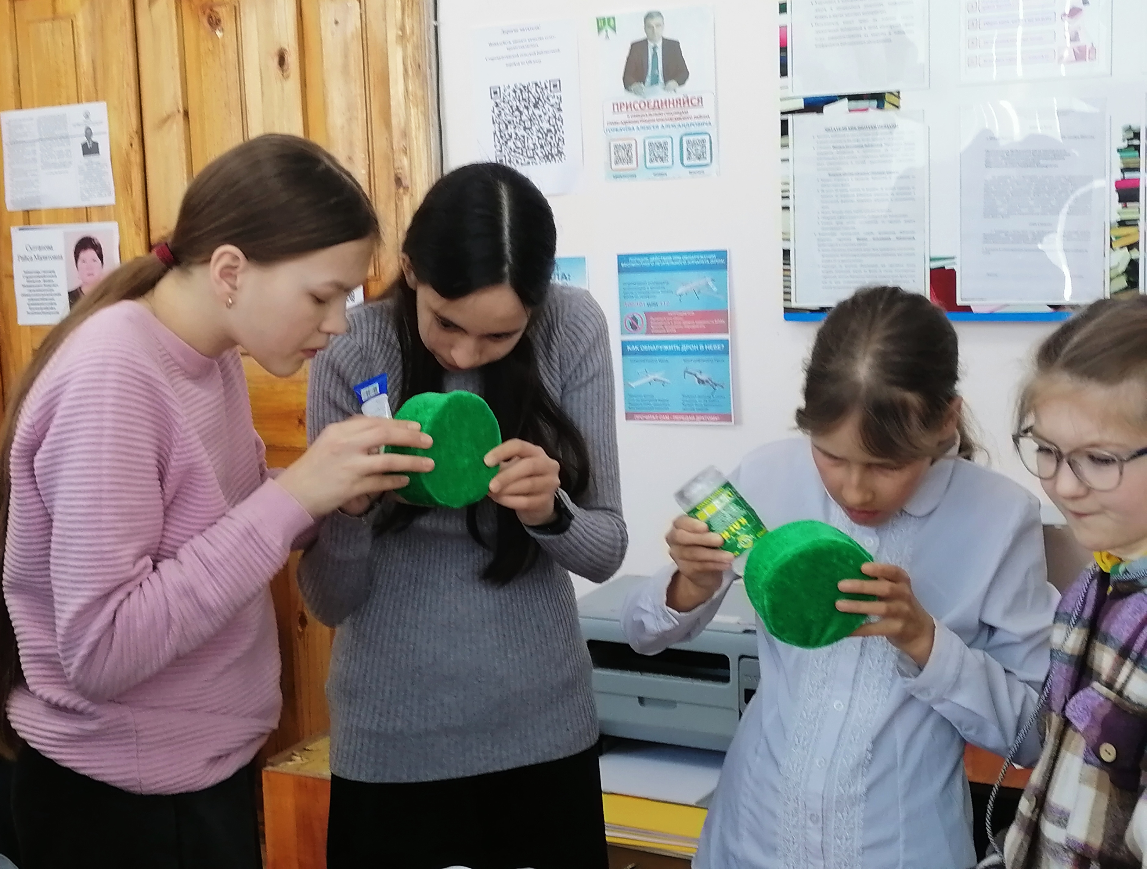 В Старомуштинской библиотеке прошел мастер-класс по изготовлению калфака