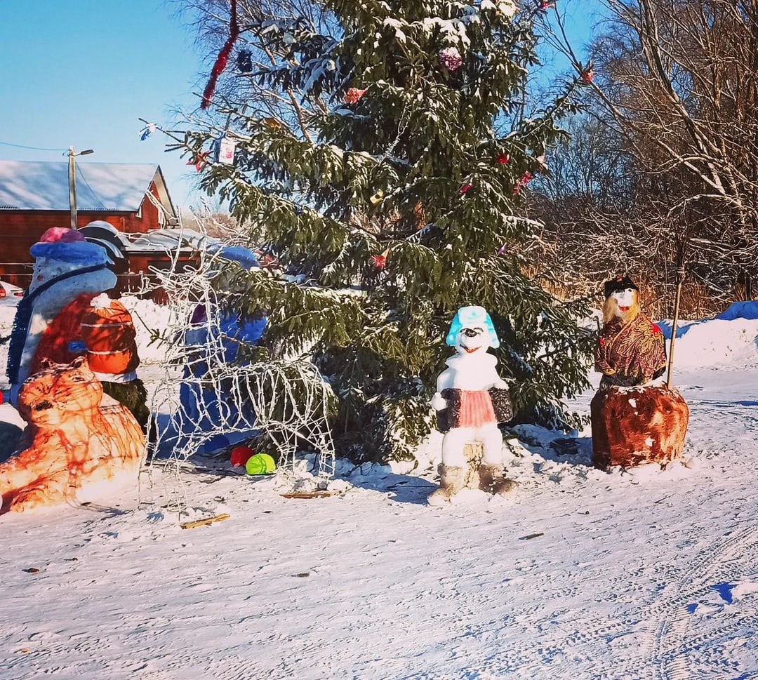 Как празднуют Новый год в Новонагаево