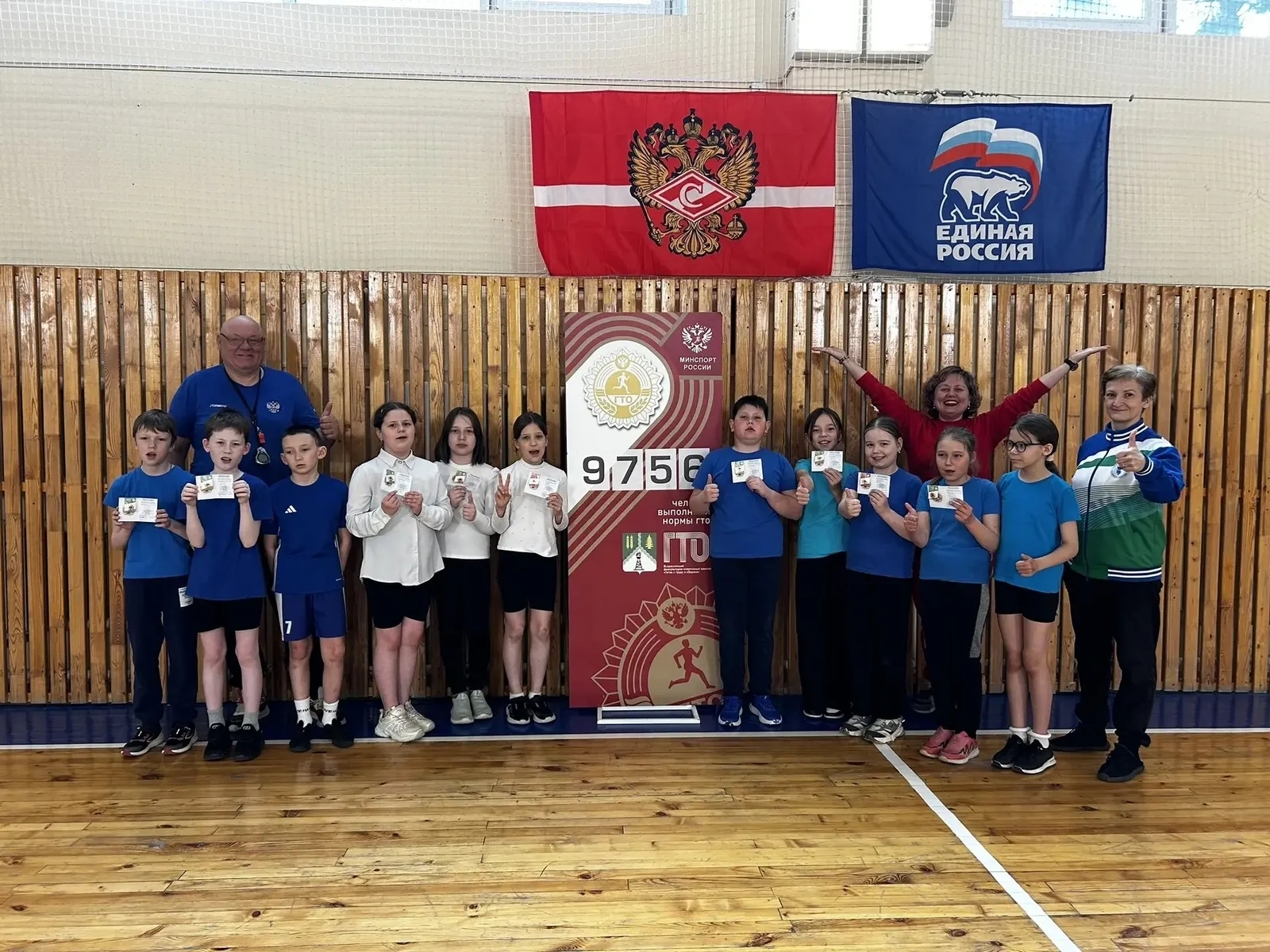 Николо-Берёзовские школьники выполнили нормативы ГТО