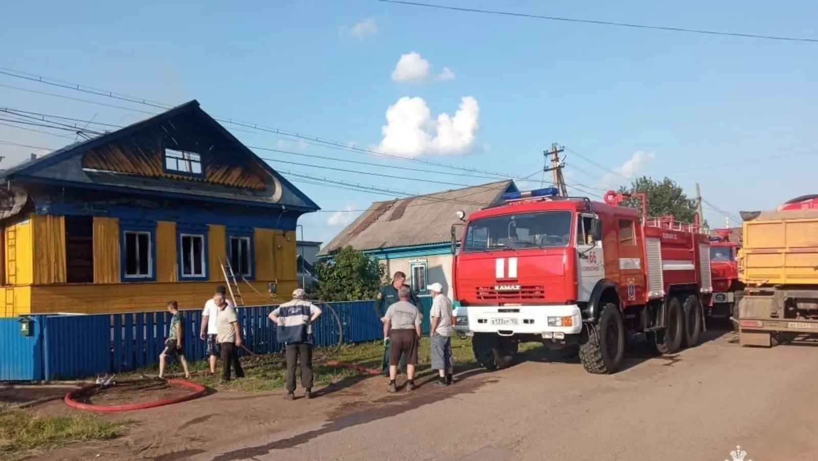 Трое детей погибли на пожаре в Балтачевском районе Башкирии