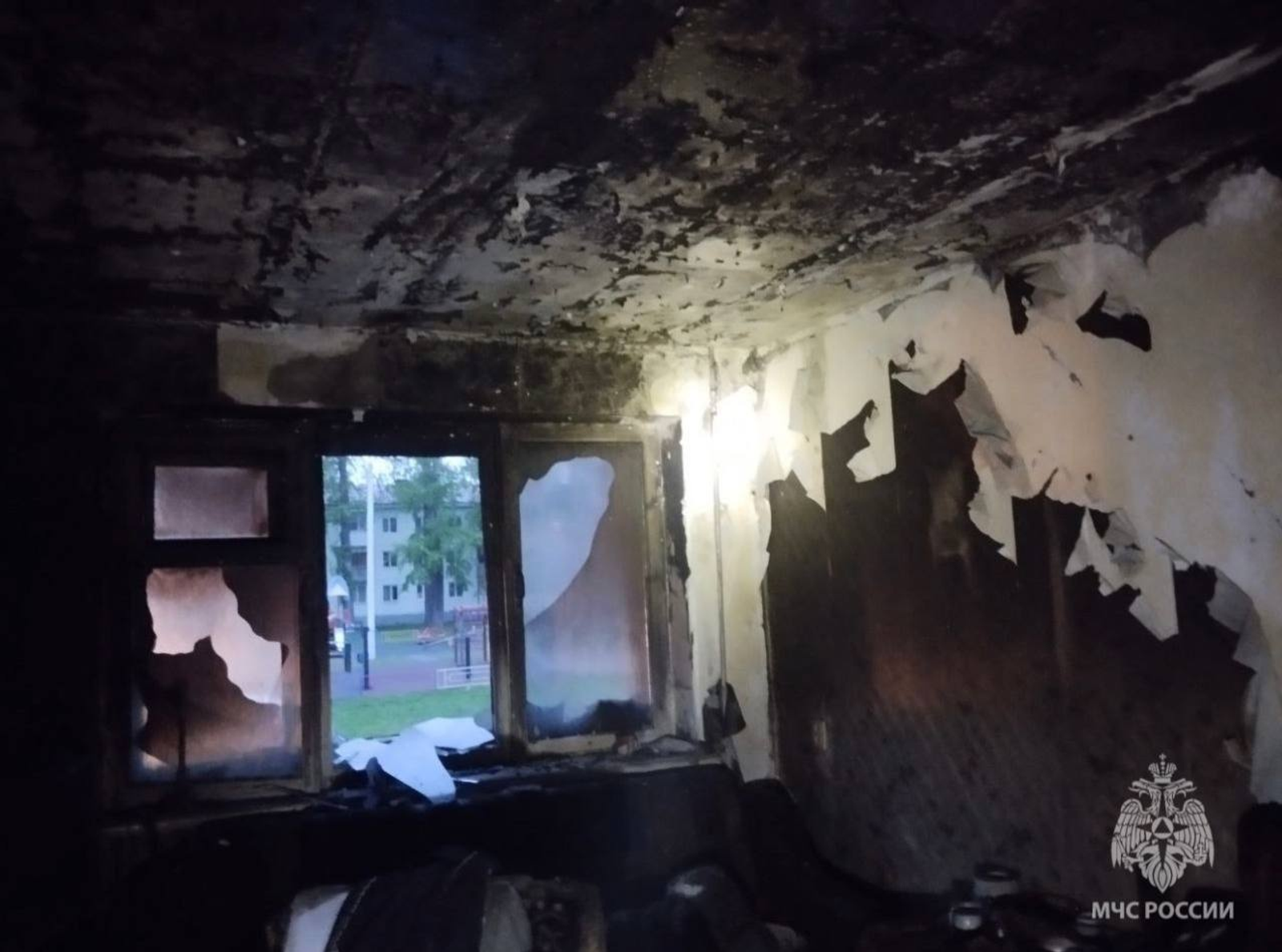 В Башкирии в результате пожара погибла женщина