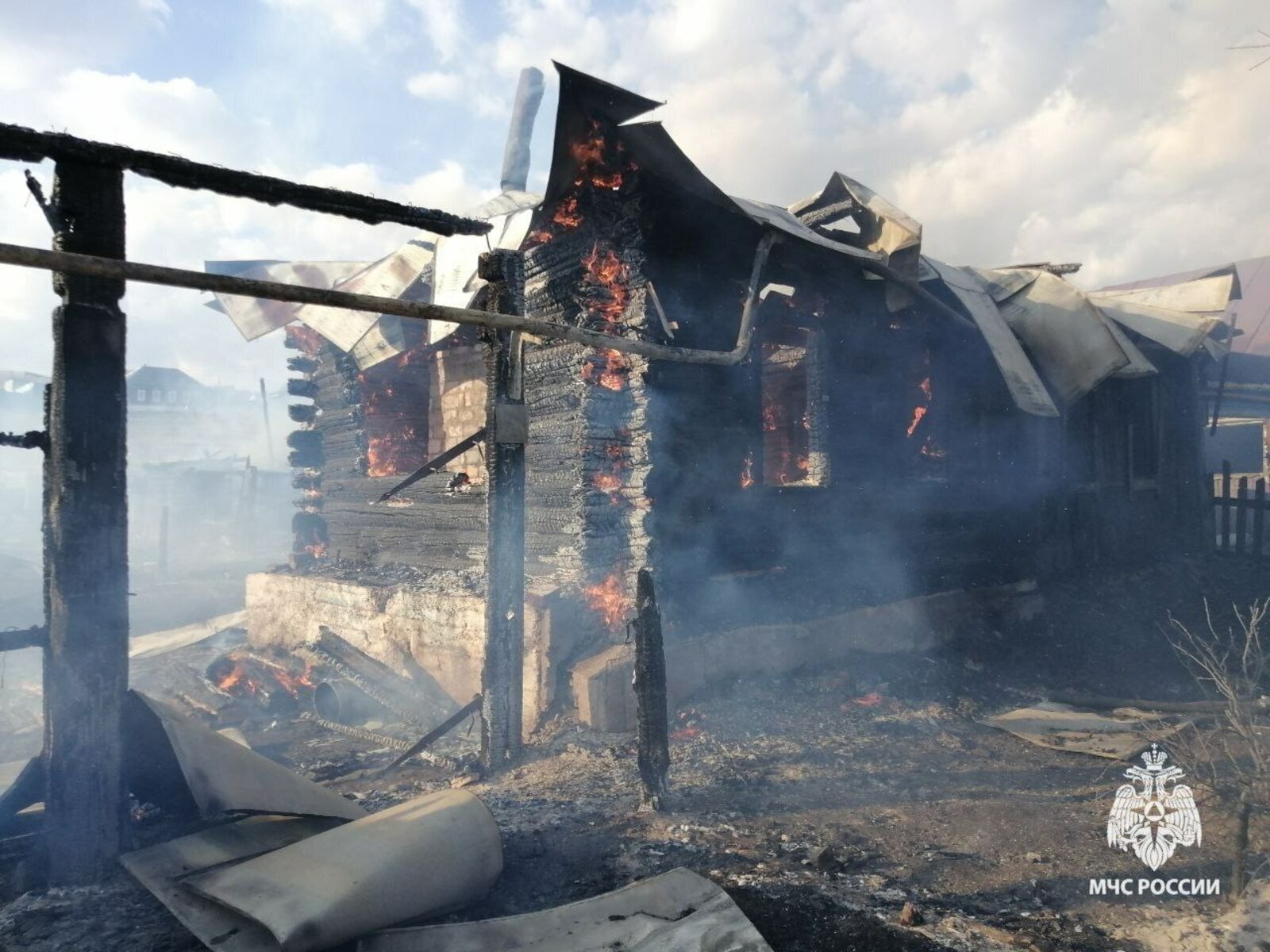 В Башкирии пожар унес жизнь 69-летнего мужчины