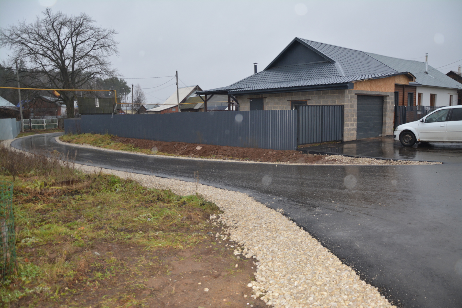 Итоги года: в Николо-Берёзовке заасфальтировано три улицы и два проулка