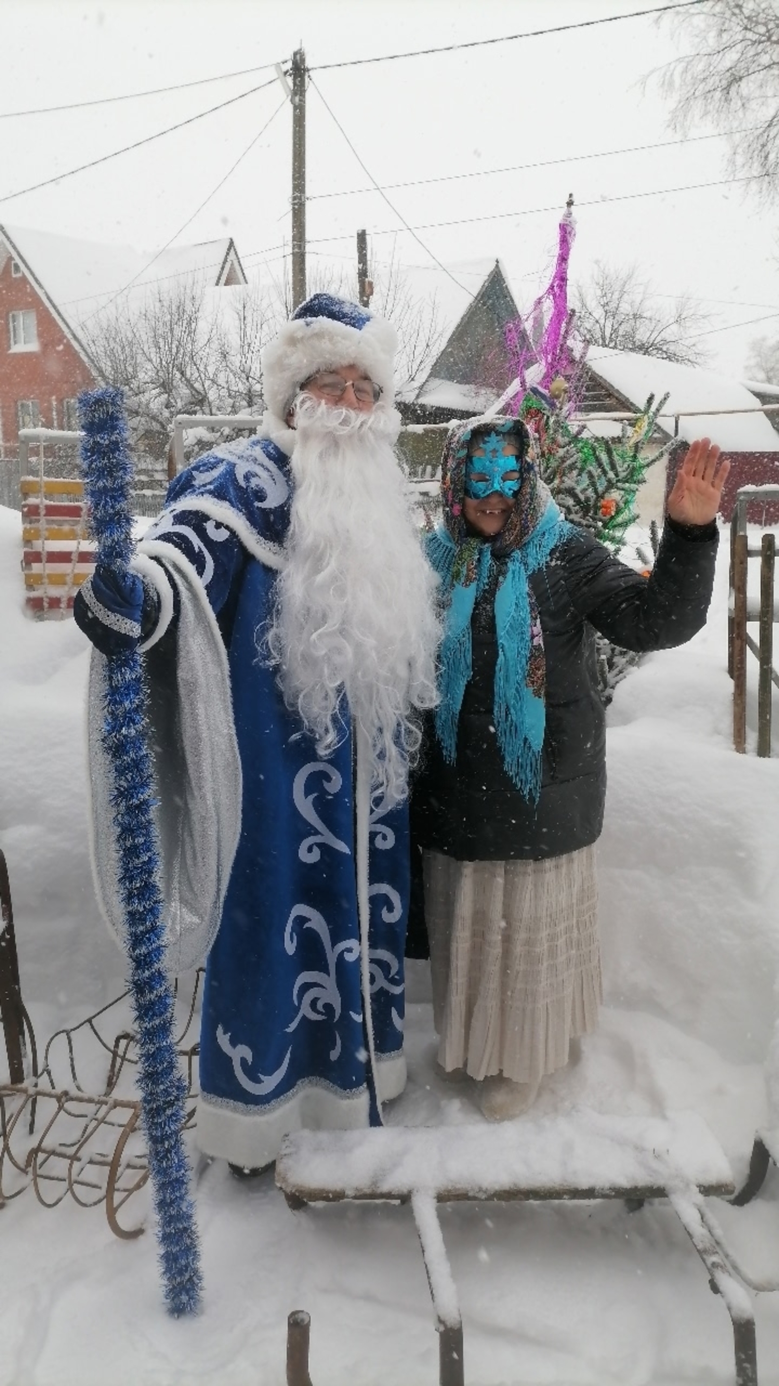 В селе Николо-Березовка состоялся весёлый карнавал