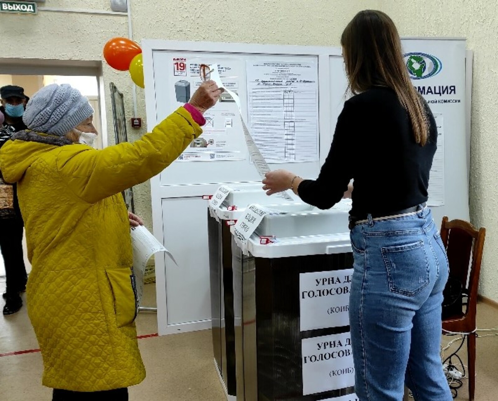 Активность избирателей в Николо-Берёзовке возросла 19 сентября