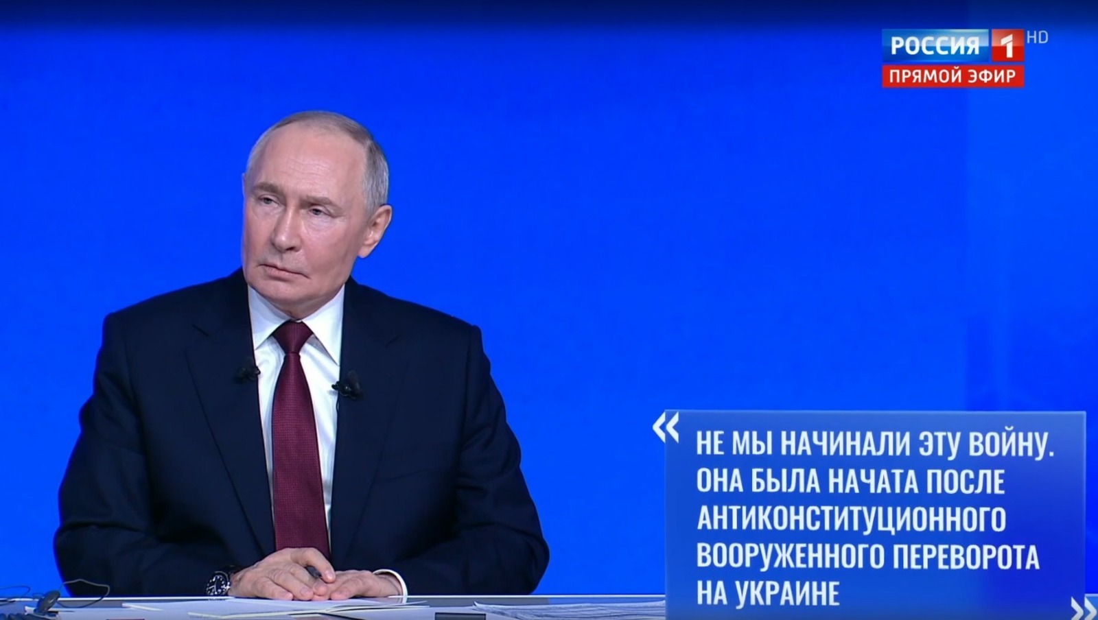 Путин ответил на вопрос о причинах СВО