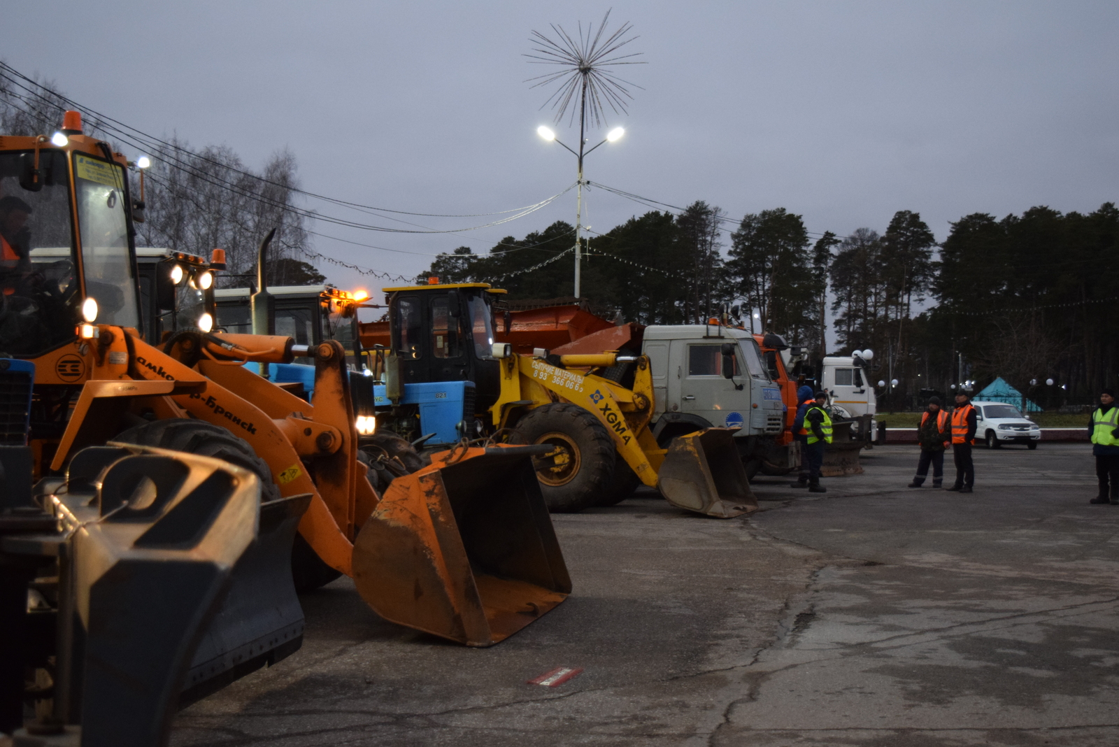 Проверили готовность техники к зимнему сезону