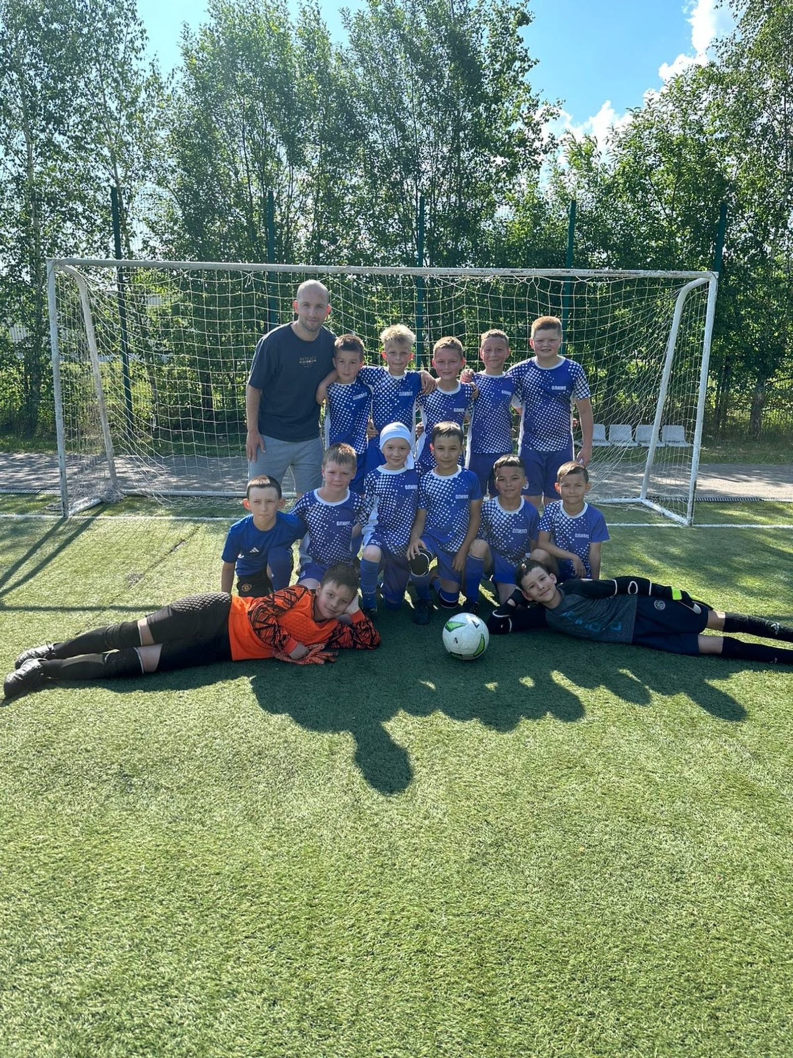 Команда «Олимпик» успешно выступила в зональном этапе Первенства РБ по футболу