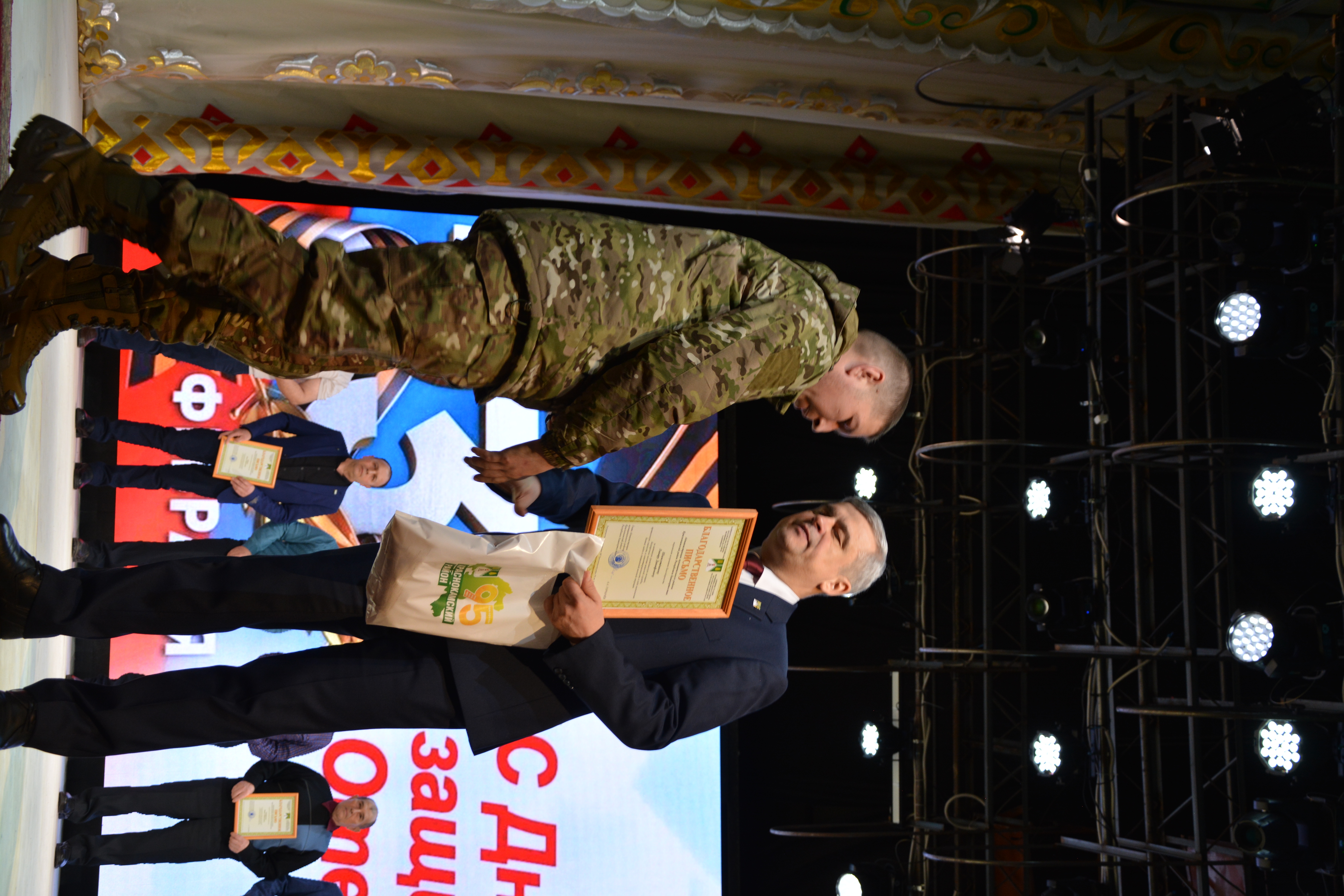 В Николо-Берёзовке дали старт Году единства и отметили День защитника Отечества