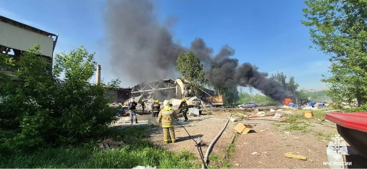 Пожар на месте крупного ЧС в Башкирии потушили