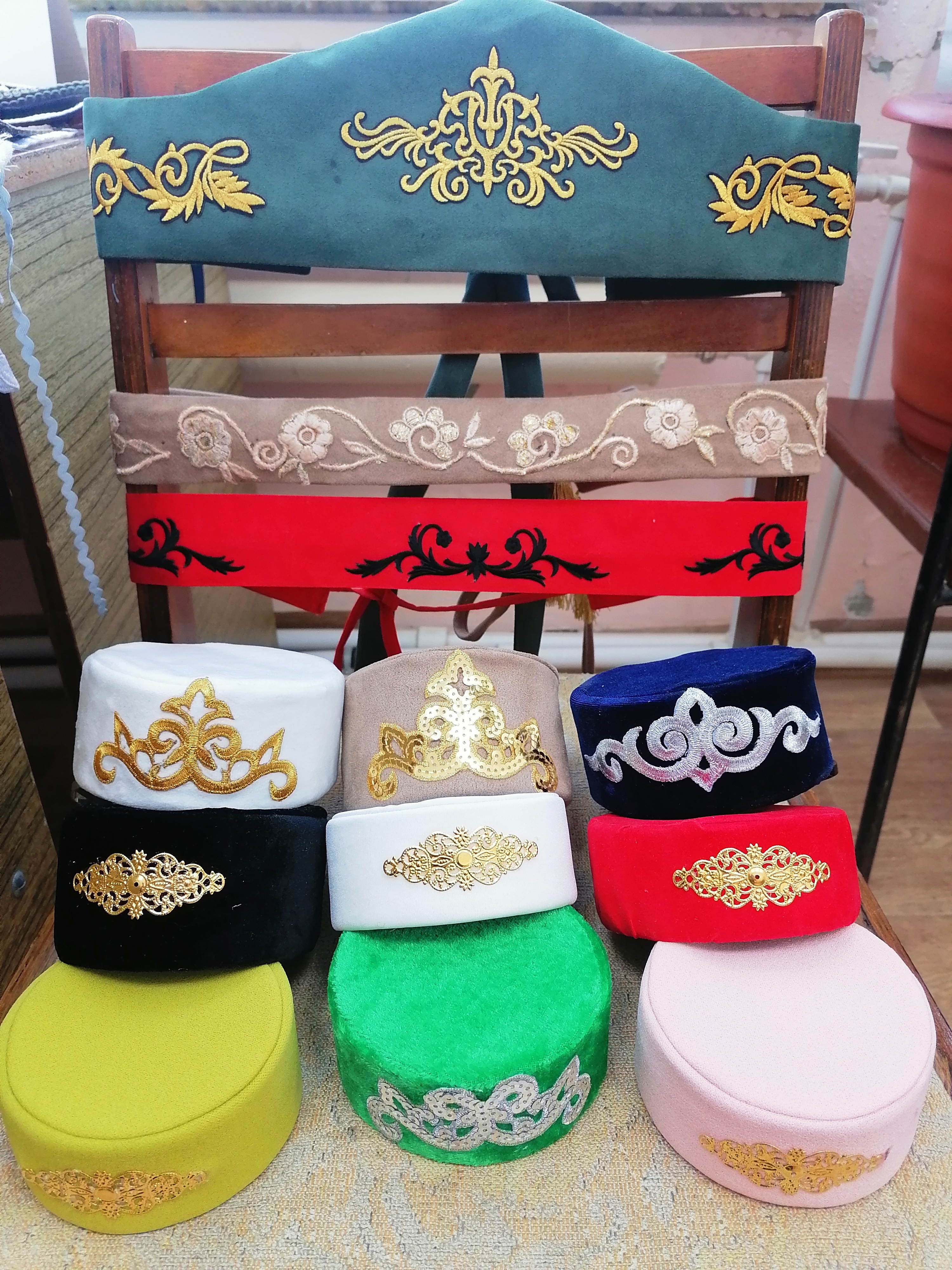 В Старомуштинской библиотеке прошел мастер-класс по изготовлению калфака