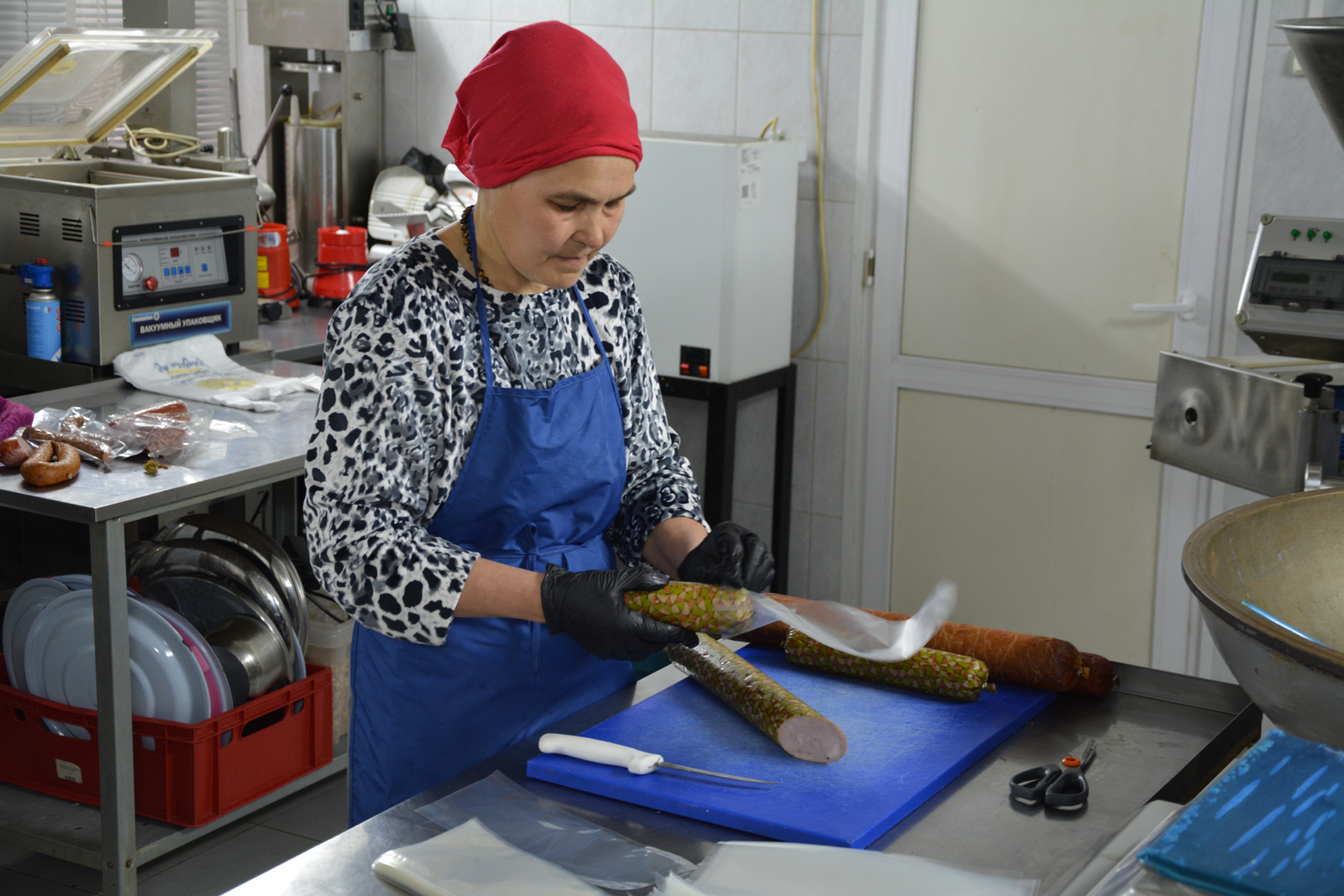 Руфина Бондарчук из Староянзигитово наладила производство колбас