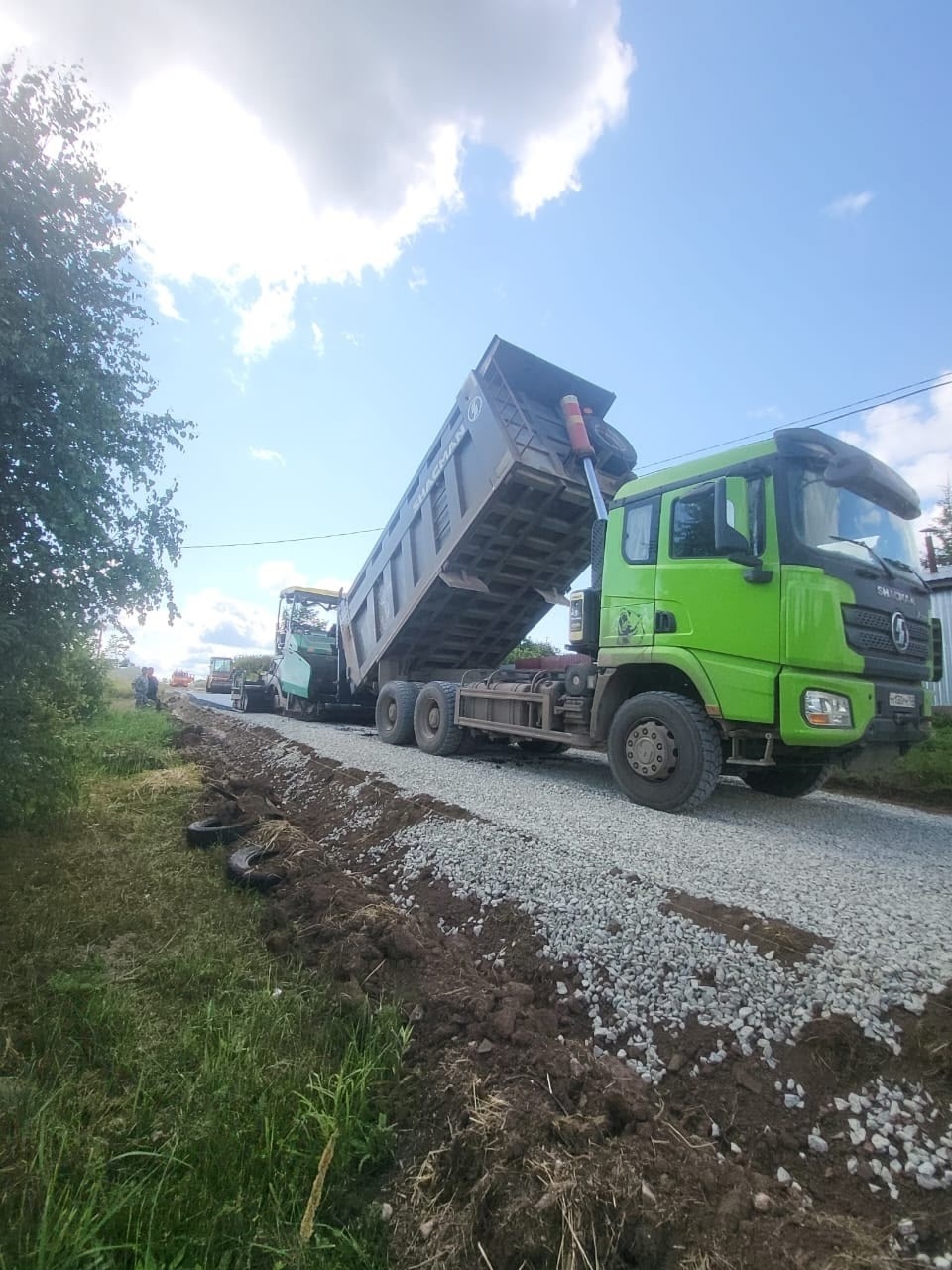 Дорожный ремонт в Краснокамском районе