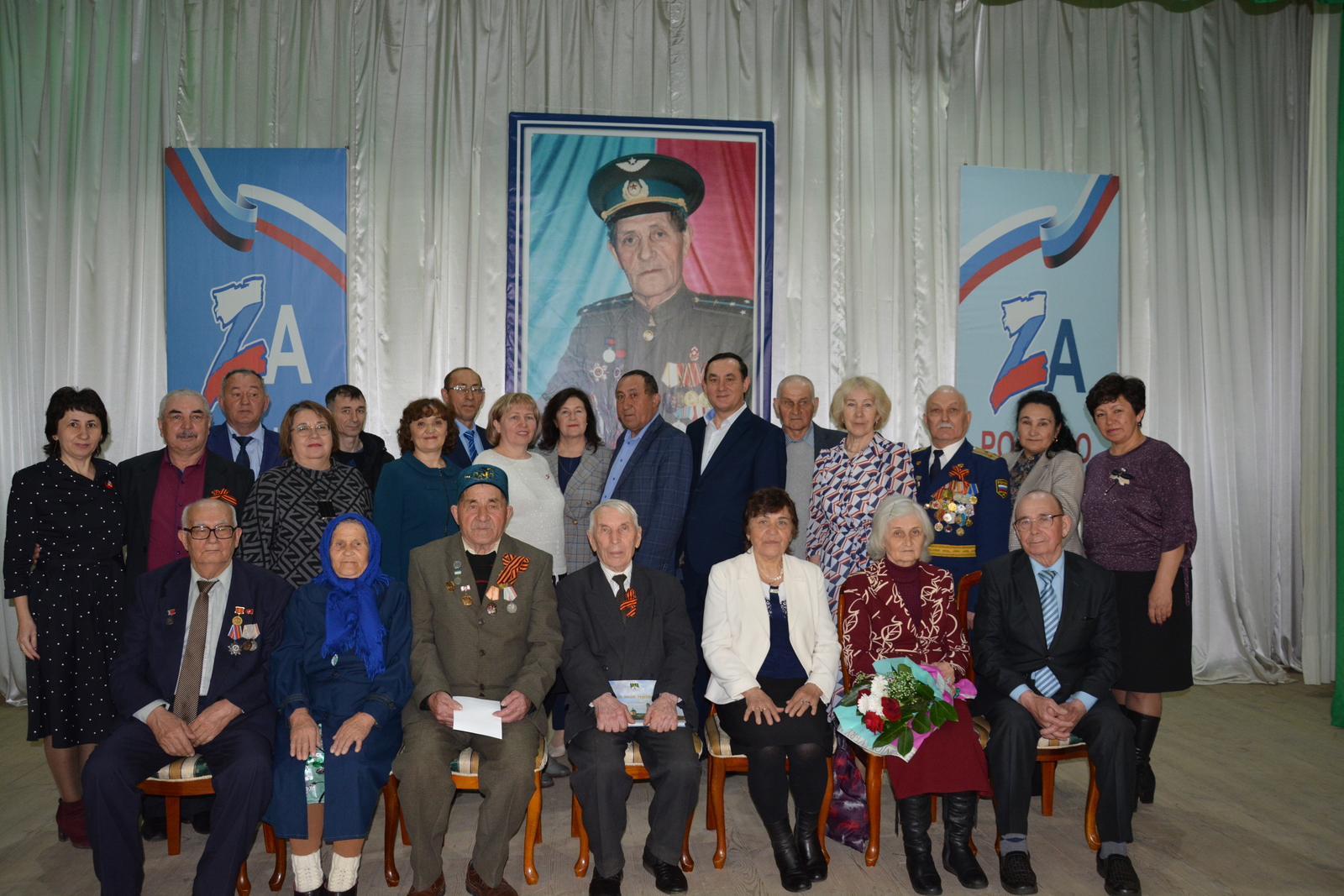 В Новом Актанышбаше отметили 100-летие со дня рождения Рамазана Саматова