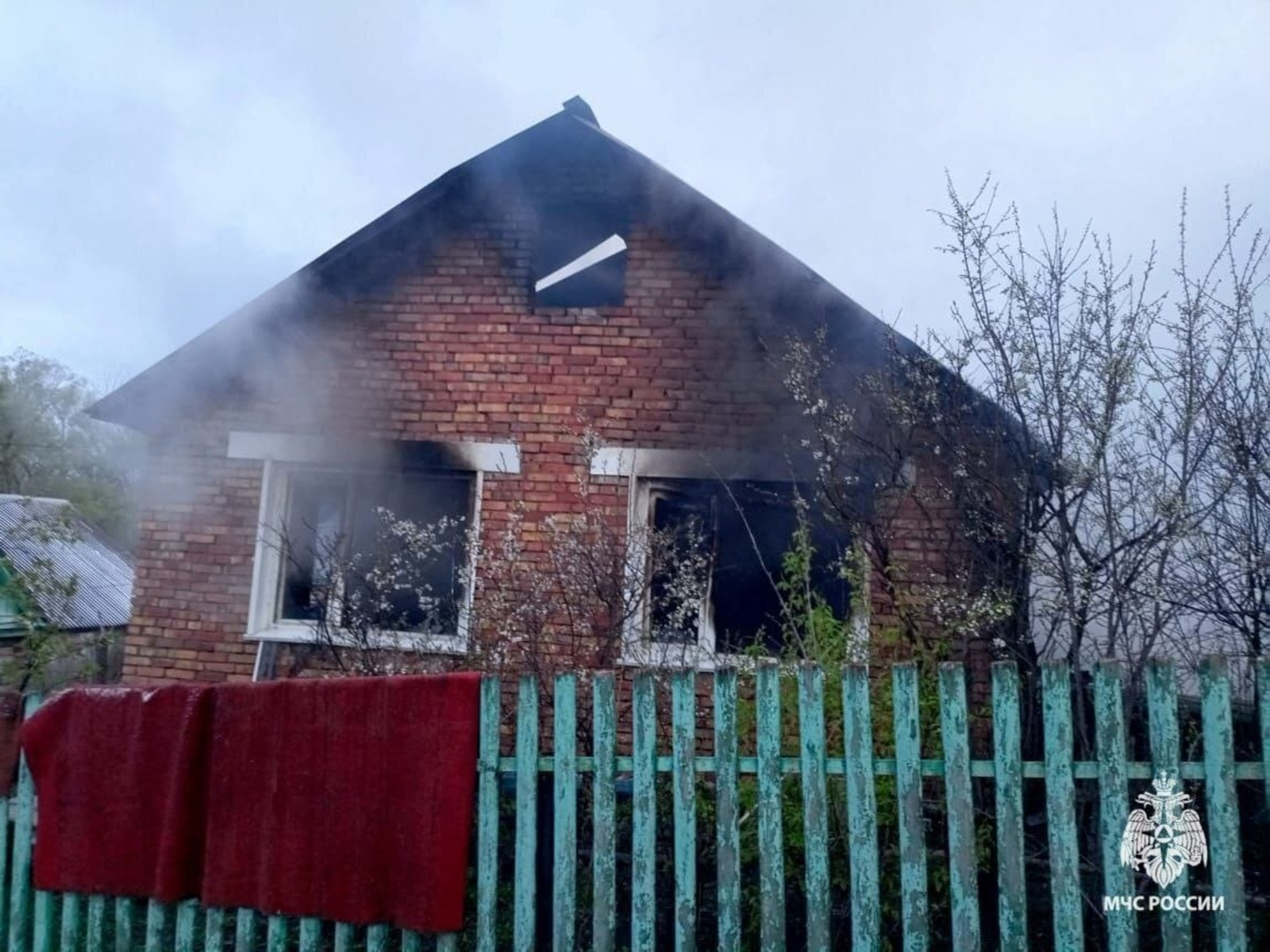 Мать с сыном погибли на пожаре в Башкирии